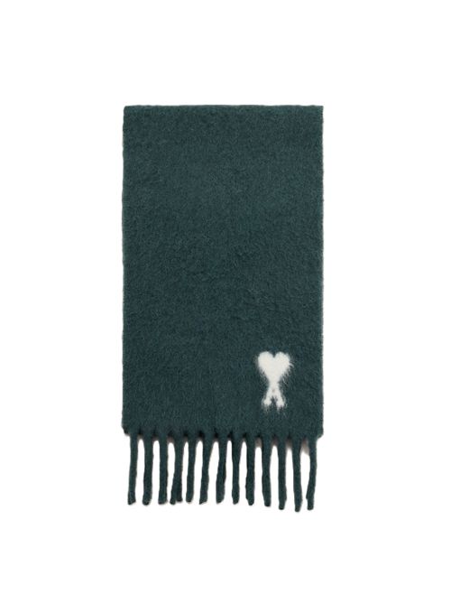 Ami Alpaca Ami de Coeur sciarpa Ami Paris | USF673.AW0004312 VERTBOUTEILLE